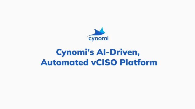 Tel Aviv-Based Cynomi AI-Powered CISO $20M Series