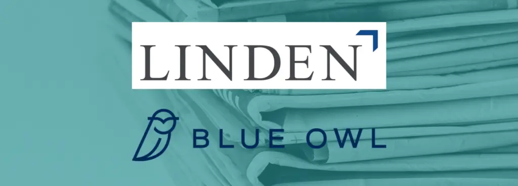 Linden Capital Partners Received Investment By Lunate Capital and Blue Owl’s GP Strategic Capital Platform